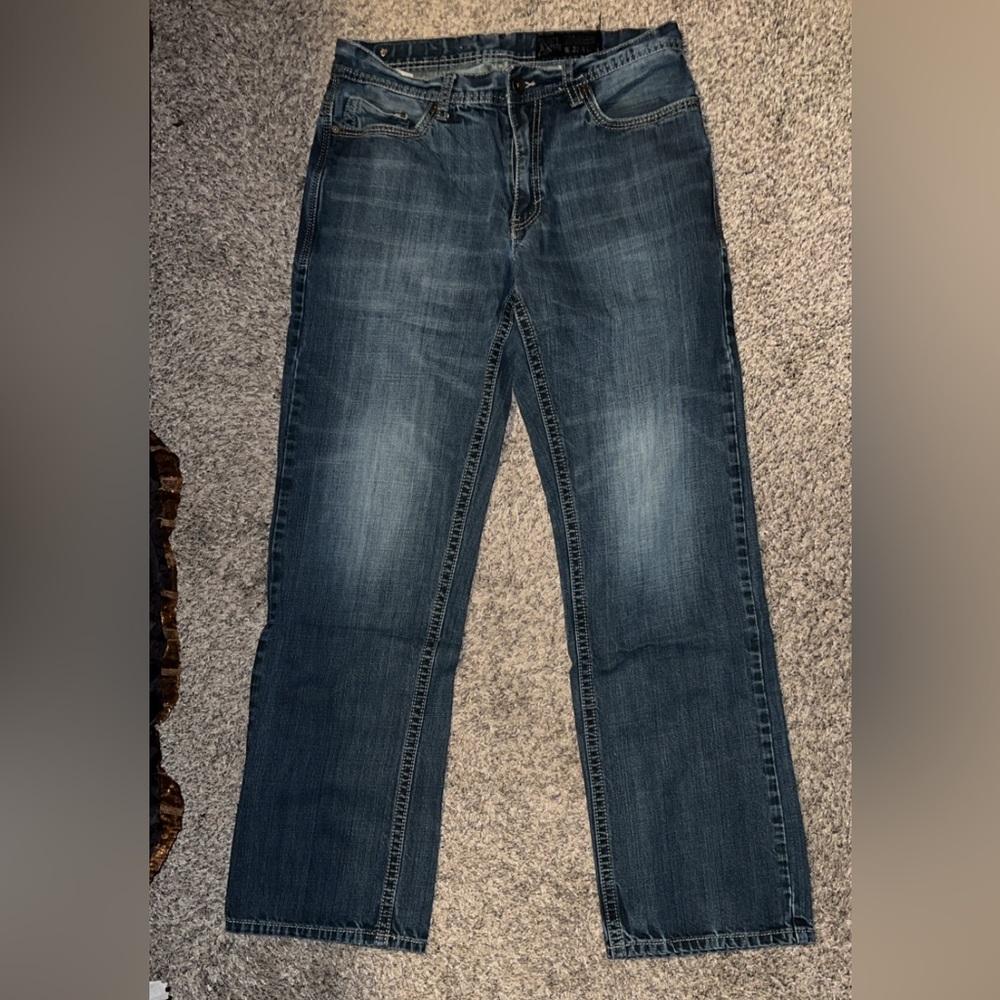 Classic Blue Relaxed Fit Men's Jeans
